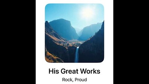 "His Great Works" - Lyric Factory (2025) - SONG VIDEO