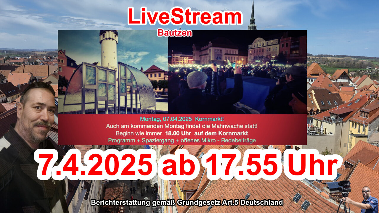 Resistance stronghold Bautzen 7.4.2025