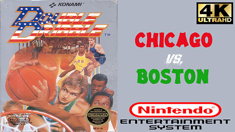 Double Dribble - Nintendo - Chicago vs. Boston