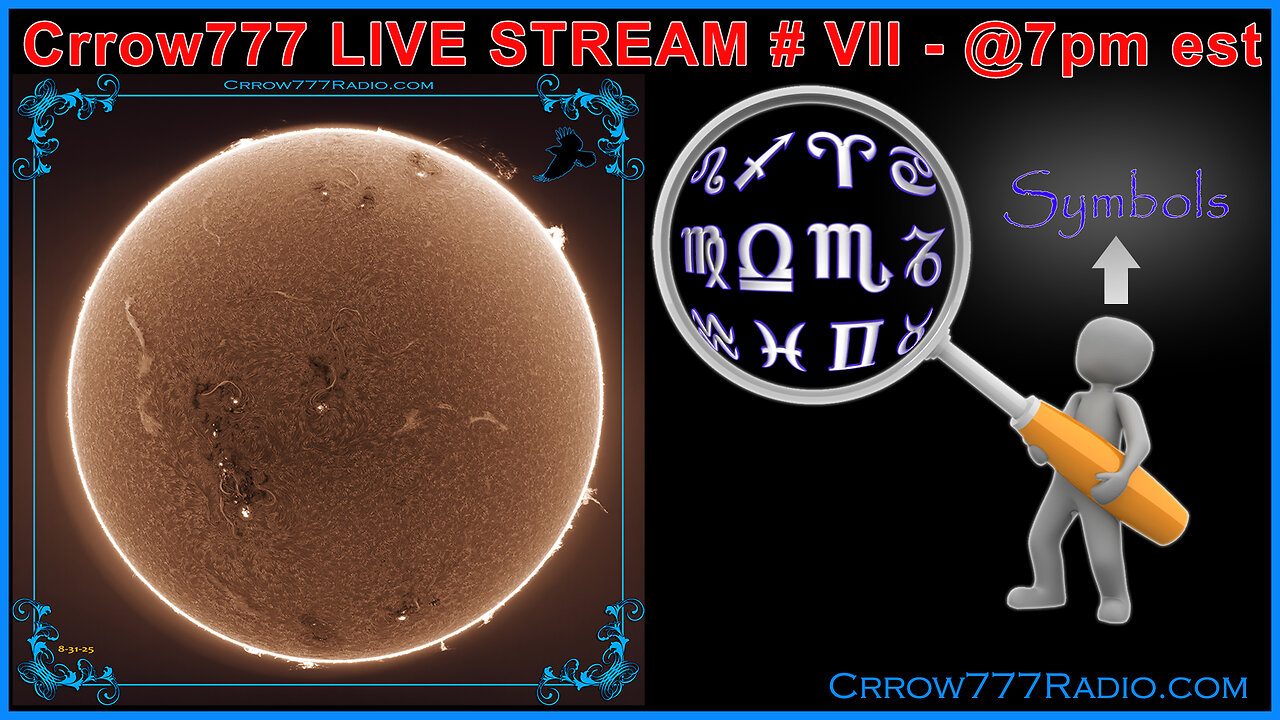 Crrow777 Live Stream VII - Crow and Rose - 9/3/25