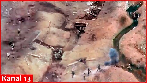 Mass elimination of Russians in trenches, ＂fox holes＂ accelerates; invaders go to death in platoons