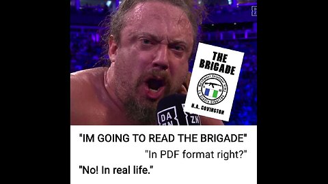 Mustachler Reads "The Brigade"