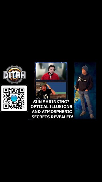[Jul 23, 2025] Sun Shrinking? Optical Illusions and Atmospheric Secrets Revealed! #shorts - Hijacking Perspective w/ Angels of Light [DITRH]
