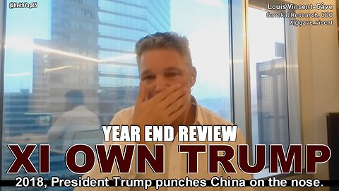 Louis Vincent-Gàve, CEO: "Xi own Trump"