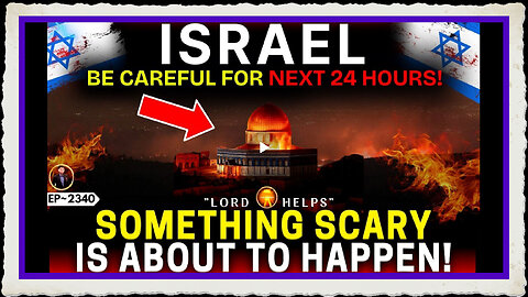 ISRAEL PROPHECY HAS FINALLY BEGUN (IT'S SCARY)
