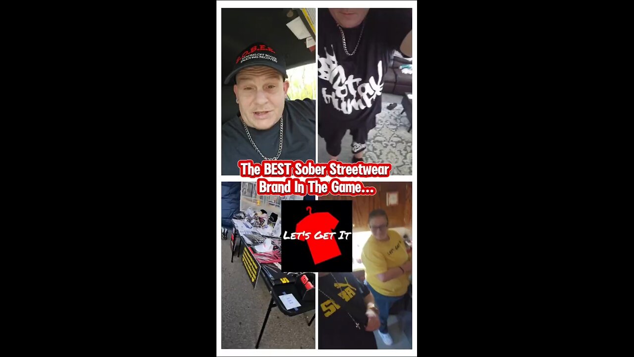 Suit Up & Show Up w/ The BEST Sober Streetwear Brand In The World 🌎... #Streetwear #SoberLifestyle