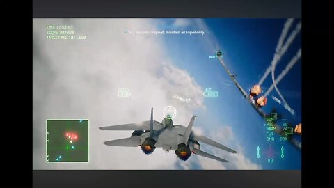 Friend of mine playing Ace Combat