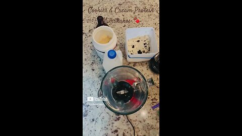 Cookies and Cream Protein Shake