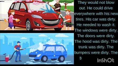 English Stories a clean car