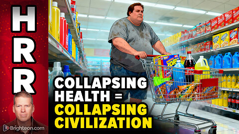 Collapsing HEALTH Means the Collapse of Western Civilization