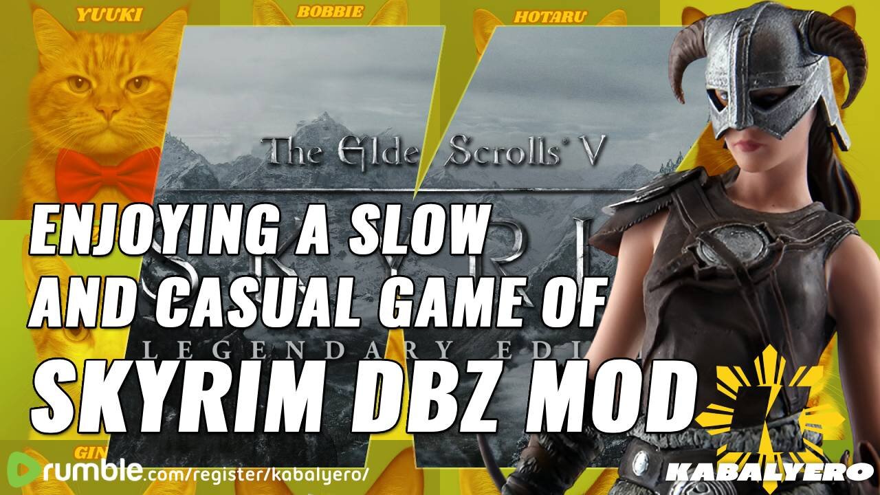 🔴 Skyrim DBZ Mod [9/3/2025] 🎮 A Slow and Casual Game of Skyrim! 🙏 Thank You For Watching