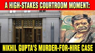 LIVE : 12-08-25 | A HIGH-STAKES COURTROOM MOMENT: NIKHIL GUPTA’S MURDER-FOR-HIRE CASE
