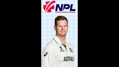 Australian Star Cricketer Stive Smith is comming nepal to play NPL.