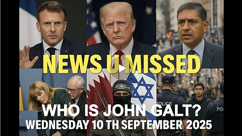 CHARLIE WARD W/ NEWS U MISSED WITH PAUL BROOKER & WARREN THORNTON WHO IS John Galt?
