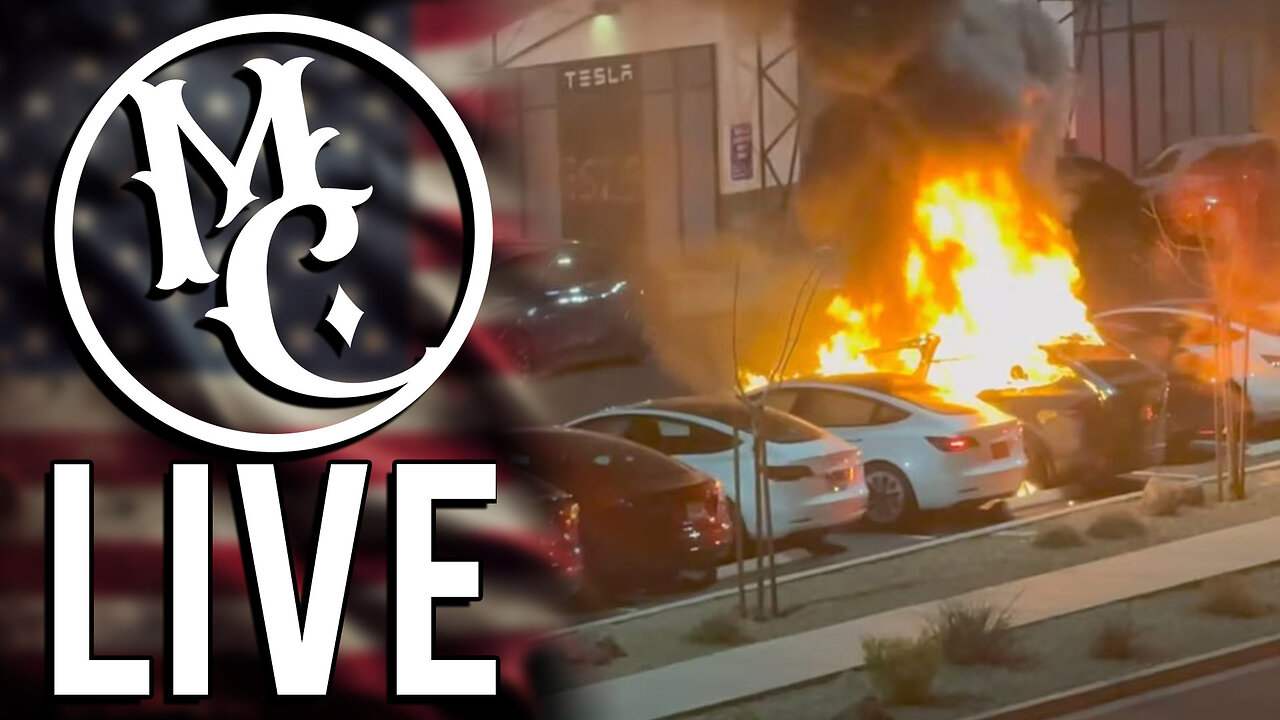 Tesla Attacks, Deportation Fight Continues, Guest Whistleblower Dr. Eithan Haim | MC Live 3/23/25