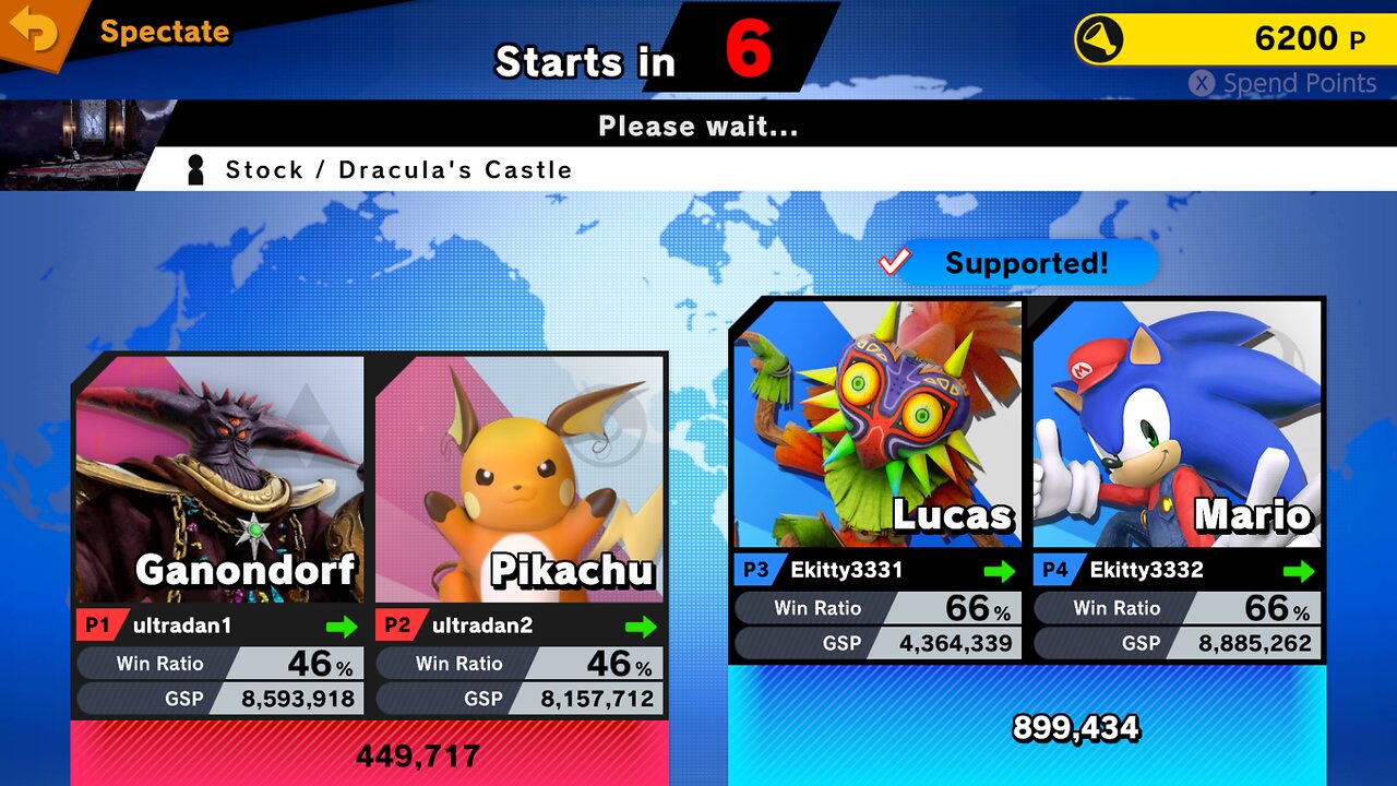 SSBU Online Spectator Mode with Special Characters Quickie 7/15/25
