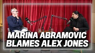 WATCH: Spirit Cooking ‘Witch’ Marina Abramovic Blames ‘Alex Jones Stuff’ For Needing Bodyguards