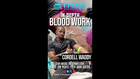 Blood Work Video with Cordell Waddy At Titan Medical