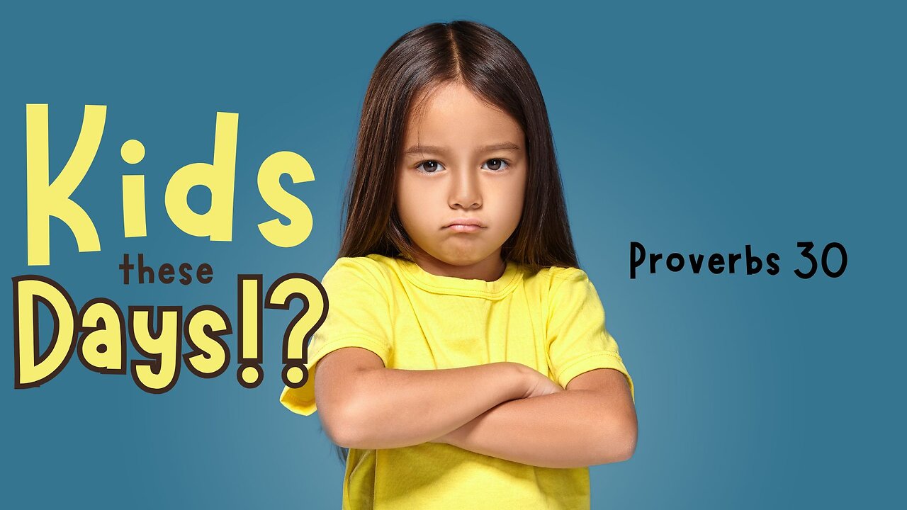 Kids These Day!? - Pastor Jeremy Stout