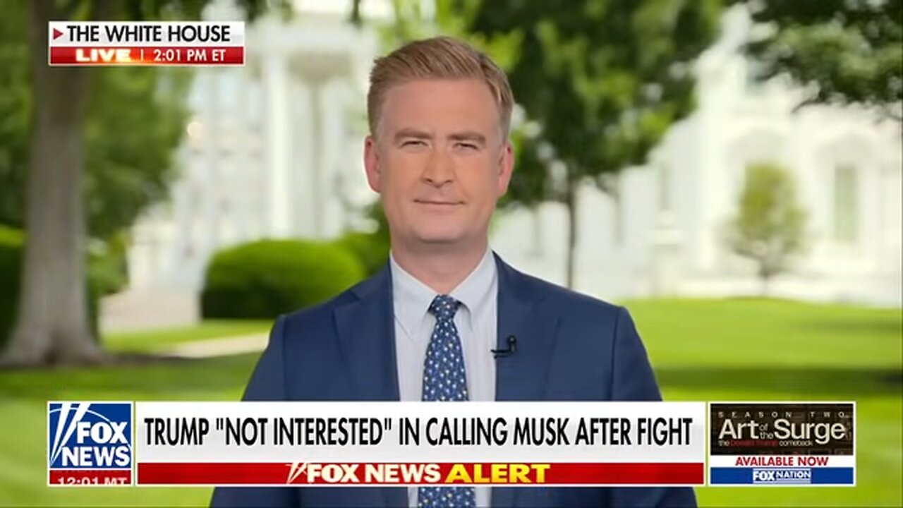 'Elon’s LOST it': Trump tells Peter Doocy