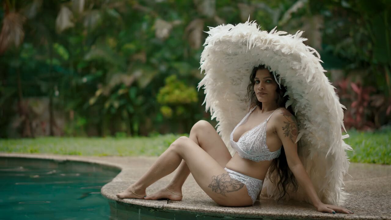 Indian beautiful hot and sexy look How do I look in this dress today?