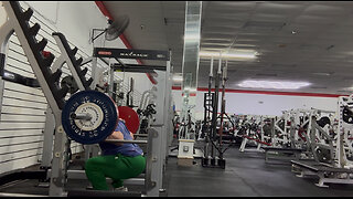 BACK SQUATS 170KG/374LBs for 3 Reps