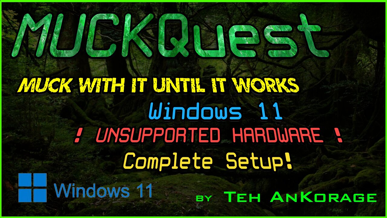 WINDOWS 11 on UNSUPPORTED HARDWARE! #Windows #Microsoft