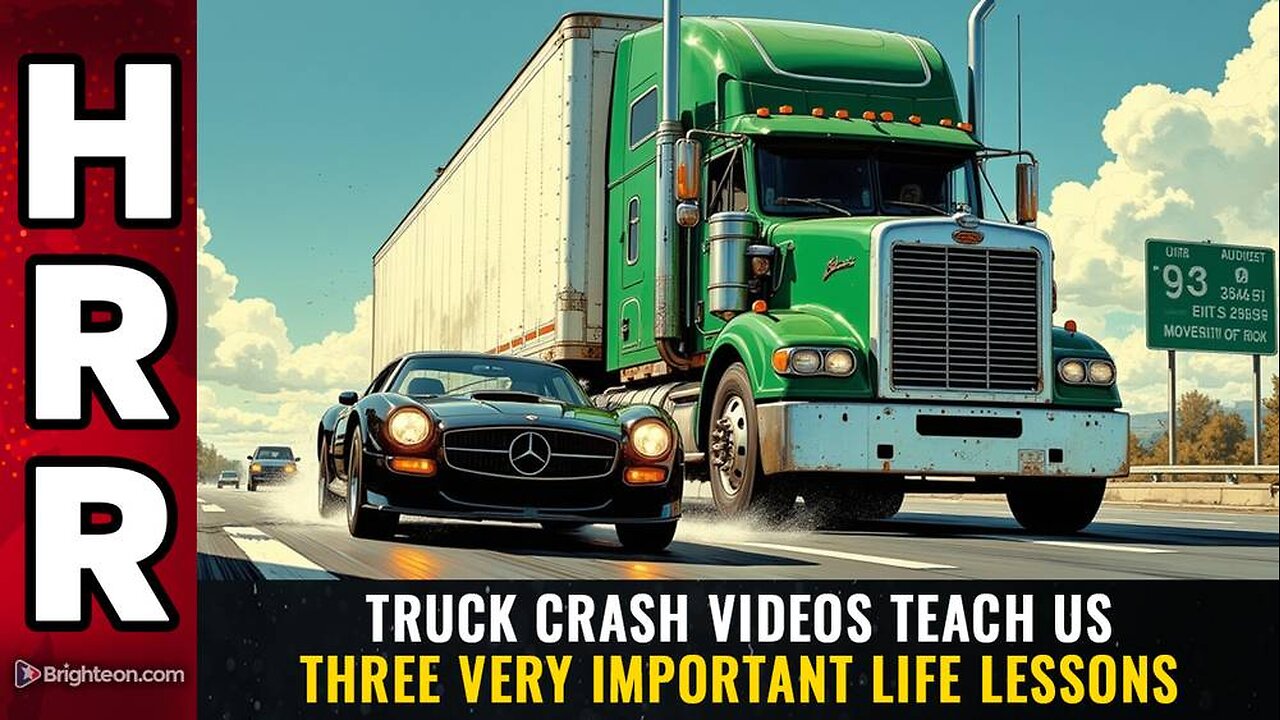 TRUCK CRASH VIDEOS teach us three very important life lessons