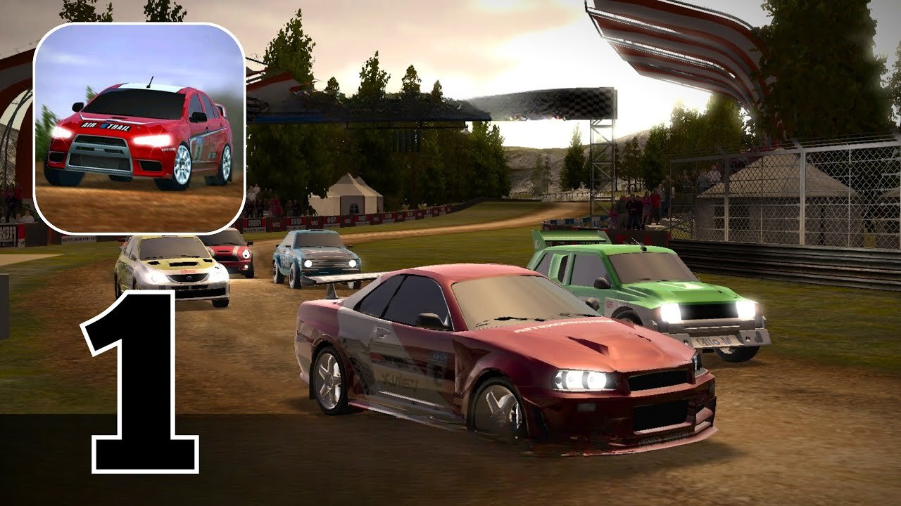 Rush Rally 2 - Gameplay Walkthrough | Part 1 (Android, iOS)