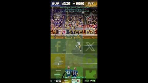 Lead Grows Even Larger PIT 73 vs BUF 42 #AllMadden #Madden25 #NFLmadden #madden