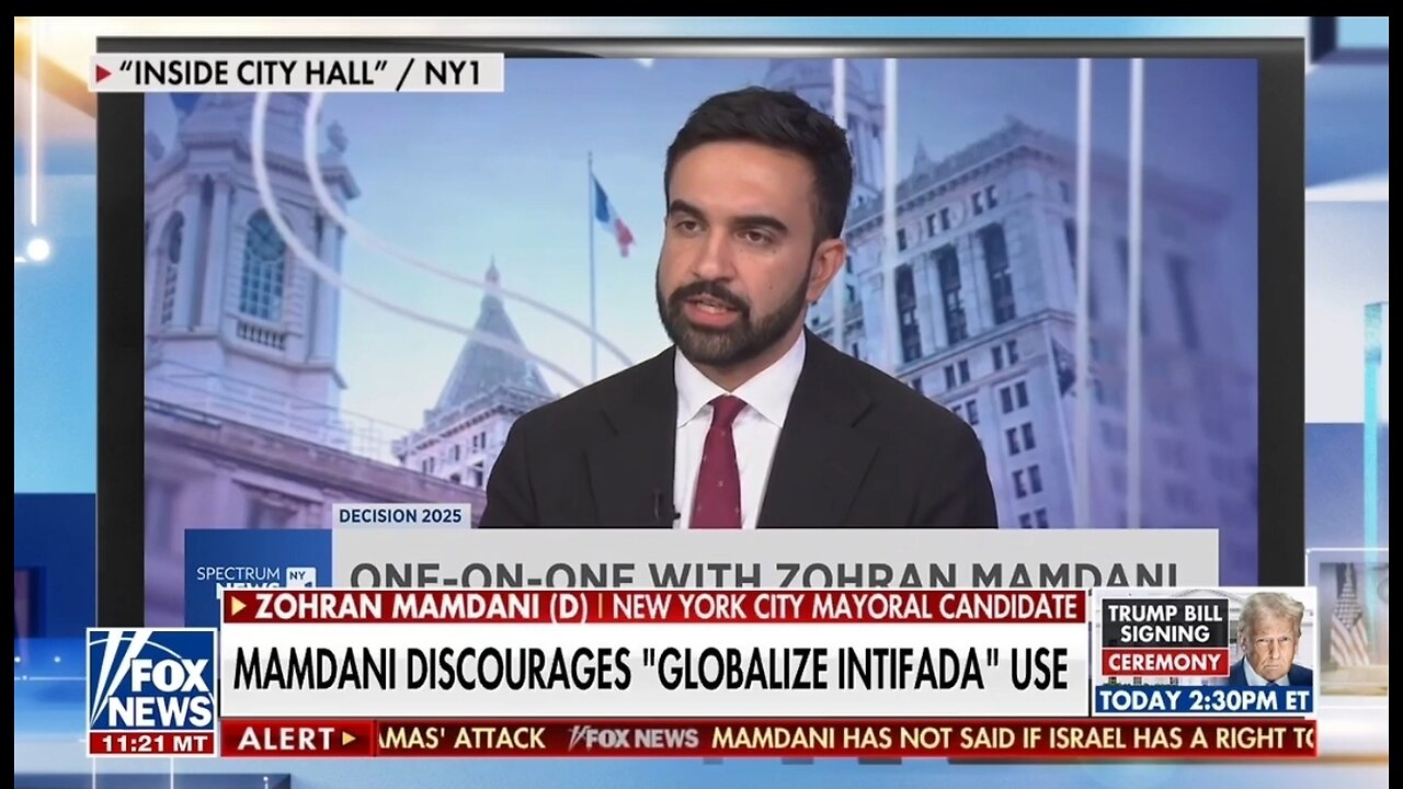 Mamdani Fails At Walking Back Saying Globalize The Intifada