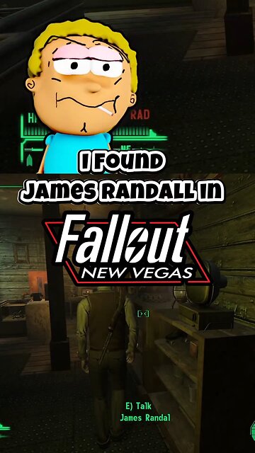 I Found James Randall In Fallout New Vegas
