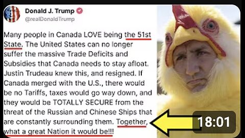 "North American Union Begins as Trump Takes Charge and Trudeau Resigns"