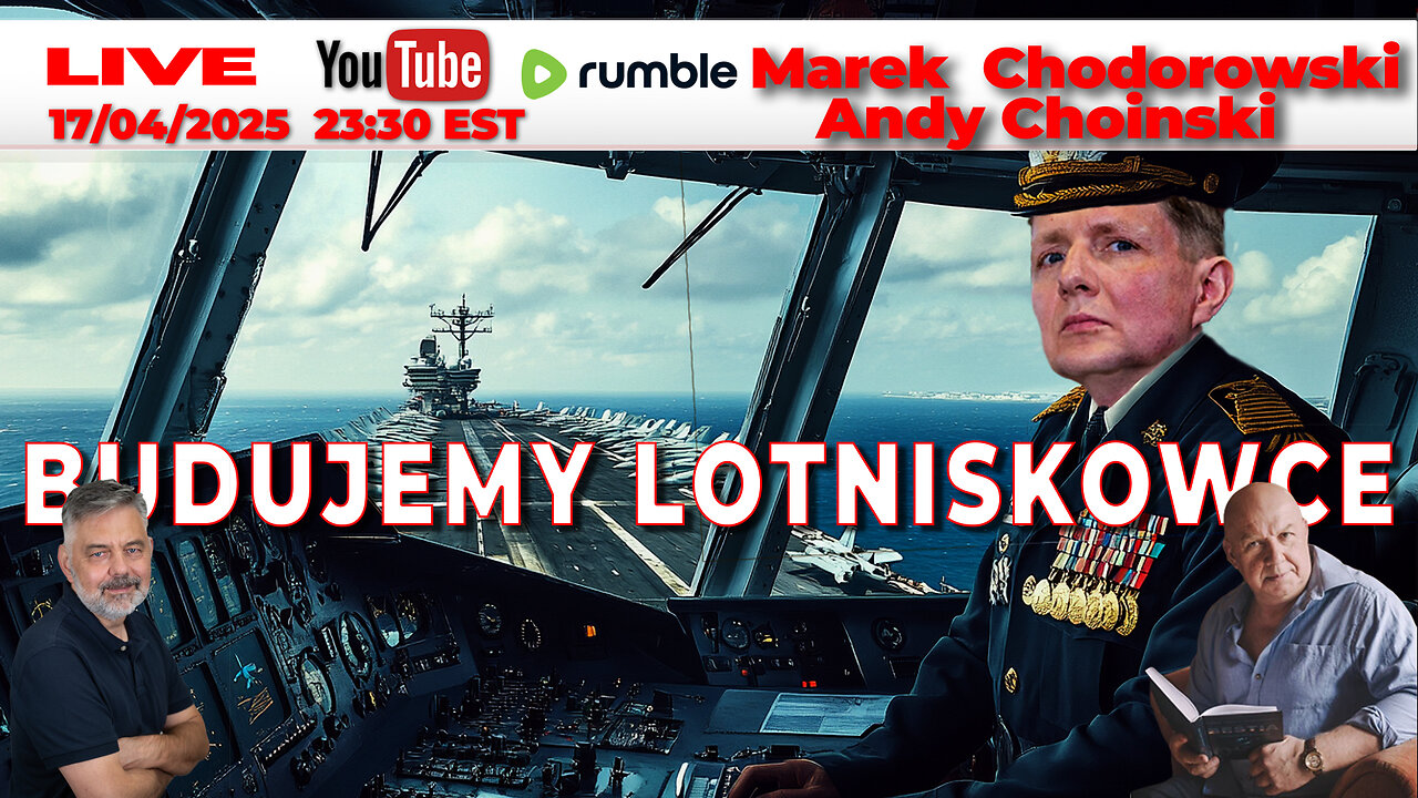 🔴17/04/25 LIVE |Marek Chodorowski Andy Choinski | BUDUJEMY LOTNISKOWCE
