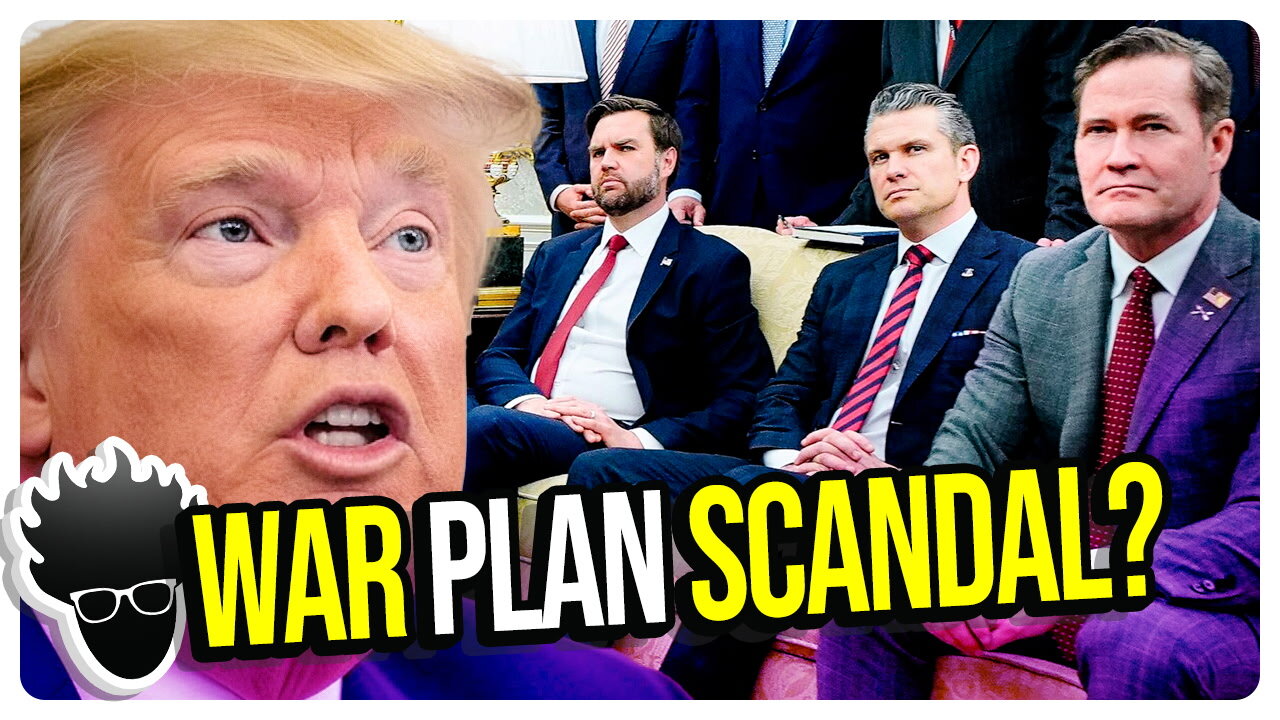 OOPS! Trump Team Texts "War Plans" to Atlantic's Goldberg in Houthi Strike Chat with Hegseth & Vance