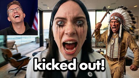 Indian Tribe ATTACKS Billie Eilish in Her LA Mansion, DEMANDS Woke Singer Gives Land Back
