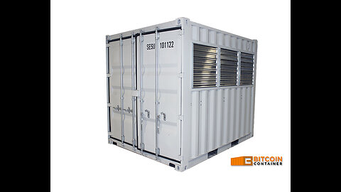 Ultimate 200 Amp Crypto Mining Container | 15,000 CFM Airflow (2018-2025)