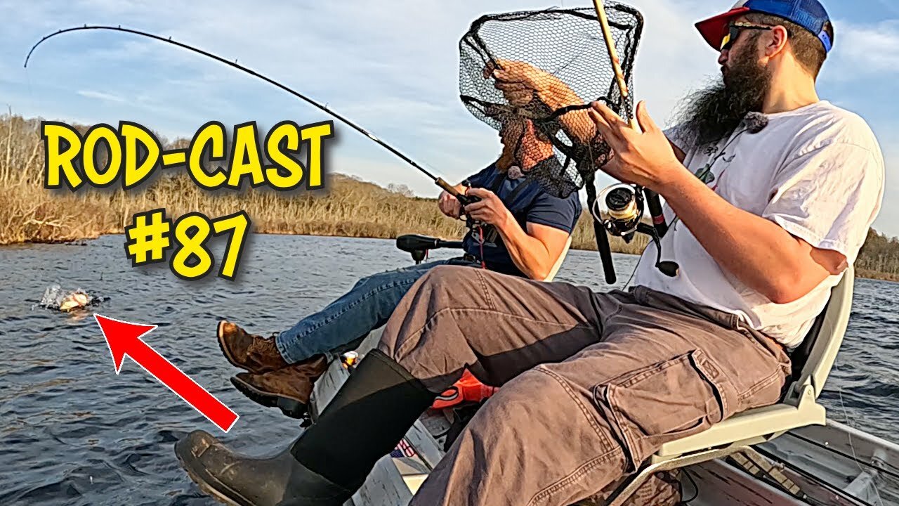 Spring Bass Fishing In WINDY CONDITIONS!