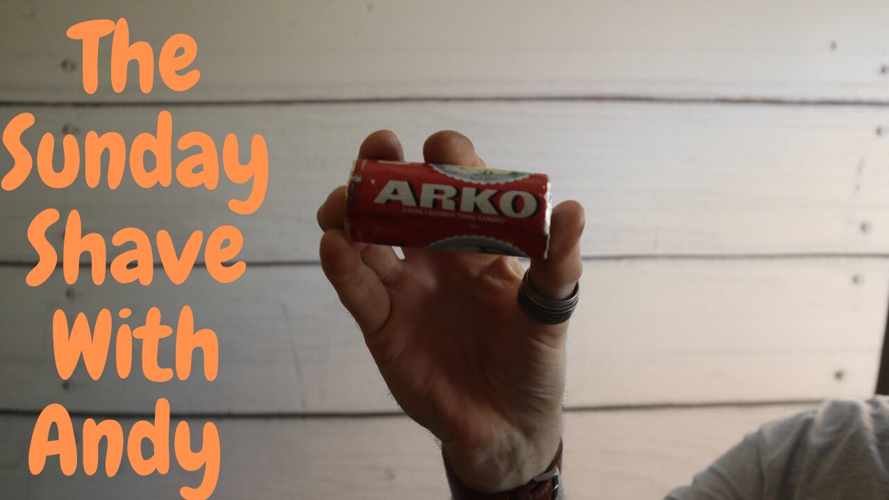 Andy's Sunday Shave with ARKO Stick