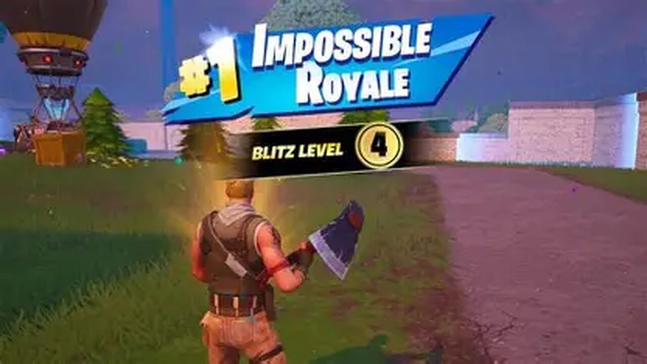 Easiest wins ever/ fortnite blitz mode!