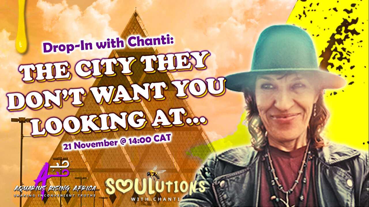Drop-In with Chanti: The City They Don’t Want You Looking At…
