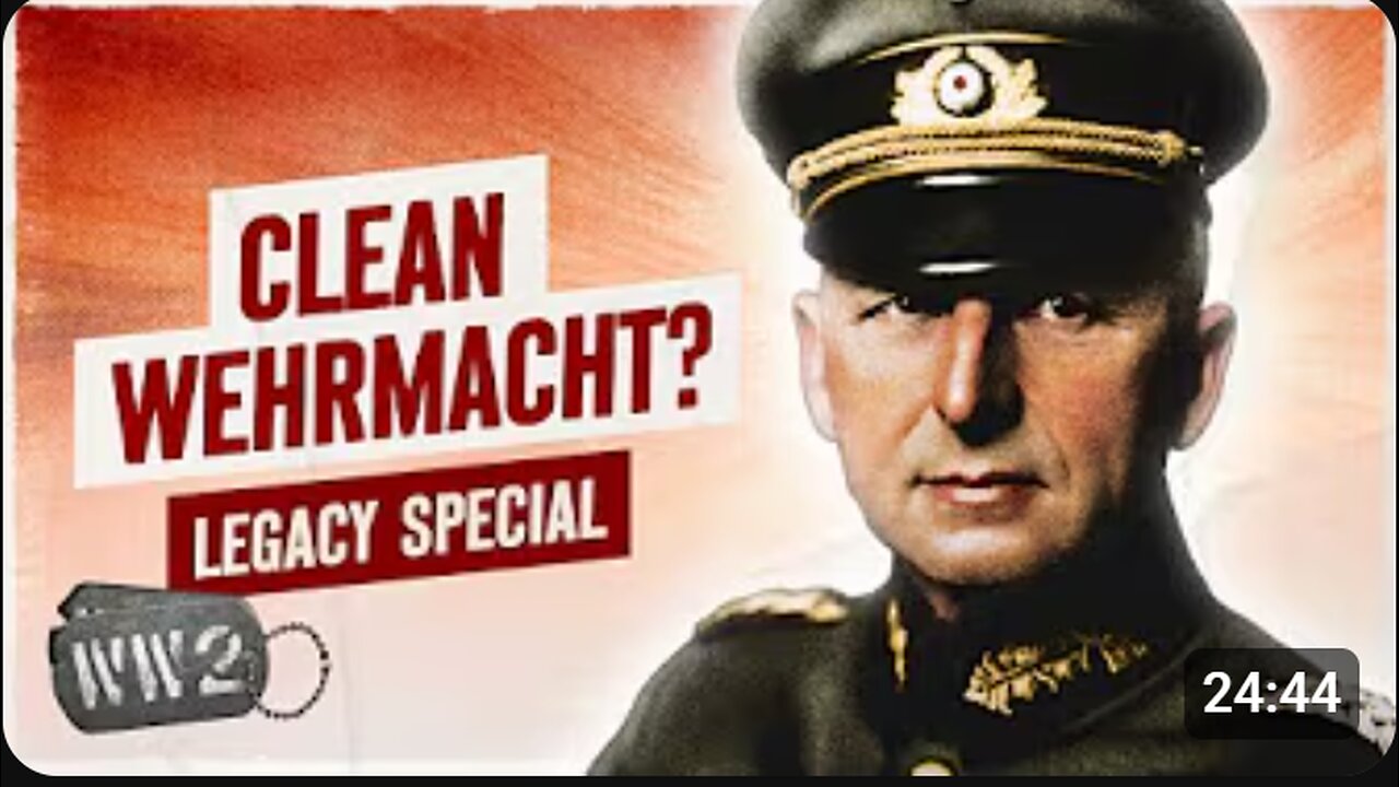 ⚔️ How Allied & Nazi Generals Built the “Clean Wehrmacht” Myth – WW2 Legacy Special 🕊️📽️