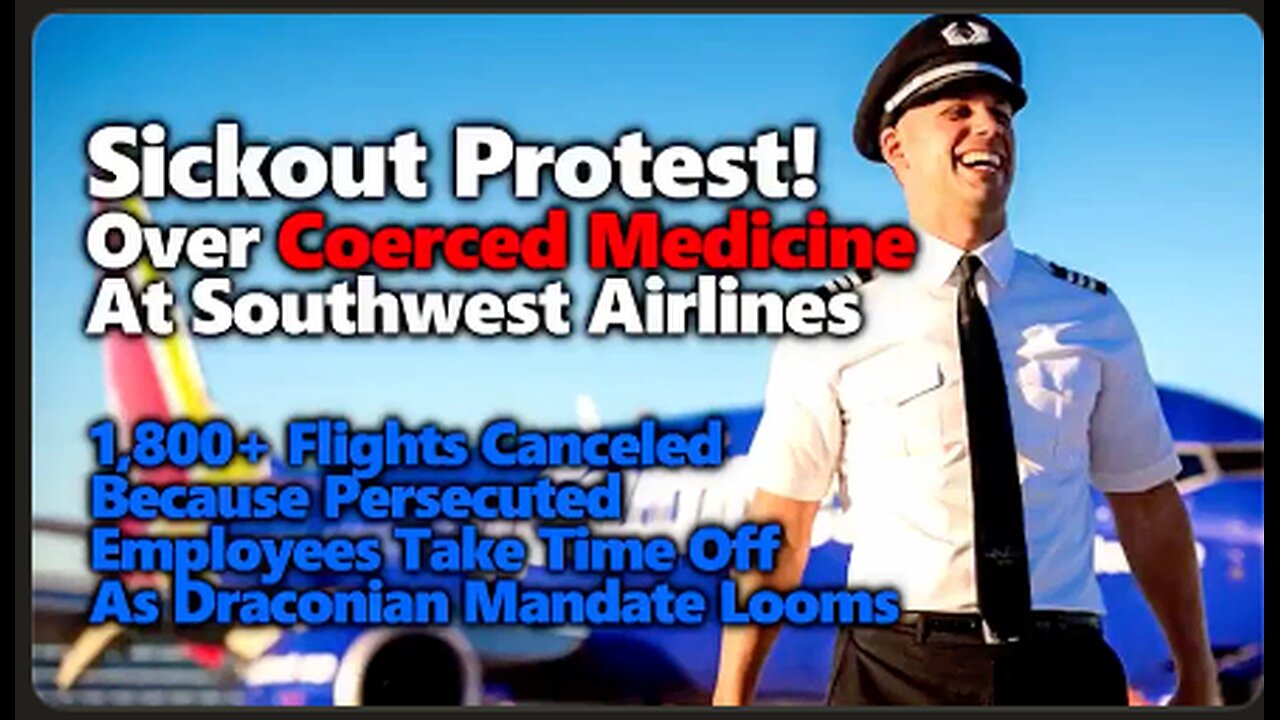 1.8K Canceled Flights As Southwest Airlines Pilots & Employees Use Sick Days Leading Up To Deadline