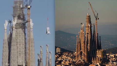 Barcelona's Sagrada Familia Cathedral became the Tallest Church in the world this weekend
