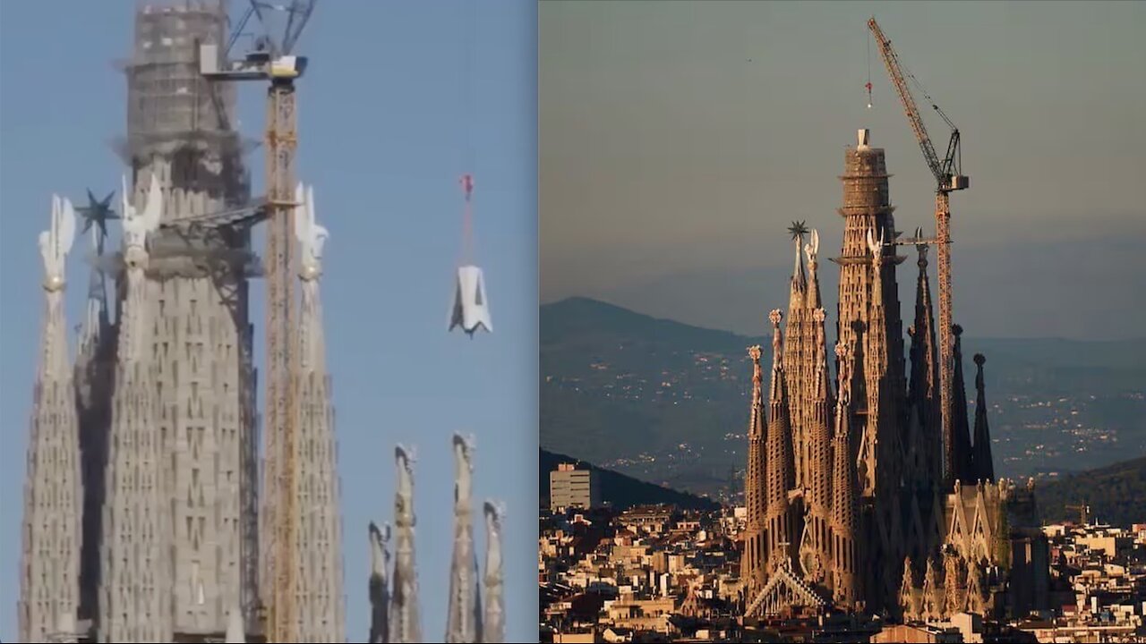 Barcelona's Sagrada Familia Cathedral became the Tallest Church in the world this weekend