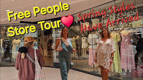 Free People Store Tour In Laguna Beach, Ca.