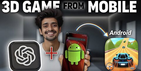 Create a 3D Game on Mobile with ChatGPT - Complete Mobile Game D...