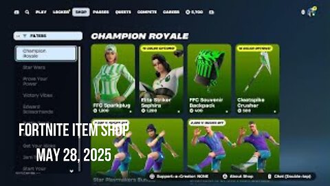 Fortnite Item Shop|May 28, 2025