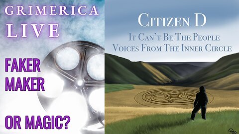 Citizen D - It Can't Be People. Voices From Inside The Circle