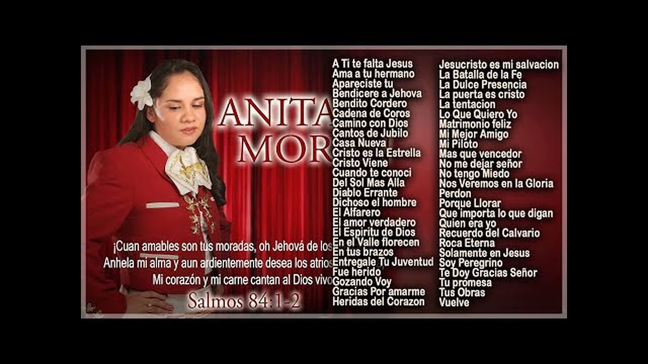 Rancheras Cristianas - 50 Hermosas Rancheras De Anita Moran Grande Éxitos - Musica Cristiana.